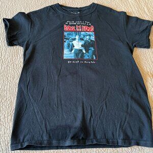 Men's Black and Blue T-shirt, Boyz n the Hood, black